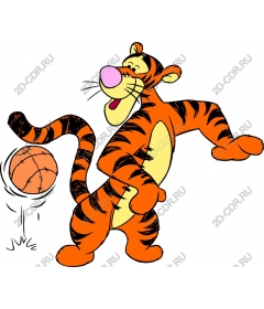  A bold, playful tiger