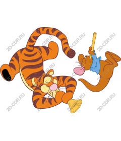  Fancy tiger and musician