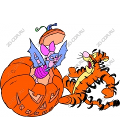  Fancy a bat and a tiger for Halloween