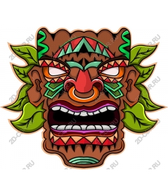  Tropical tribal mask