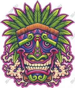  Tropical Tiki mask