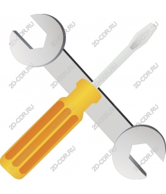 Tool: wrench and screwdriver