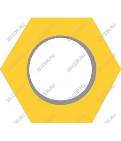  Bright hexagonal