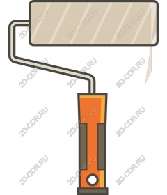  Bright roller for paint