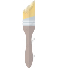  Flat brush