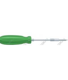 Green screwdriver