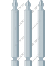  Elegant pillars for fence