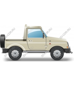 Beige pickup