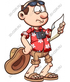  Confused tourist