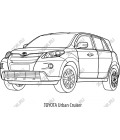  Figure Toyota Urban Cruiser