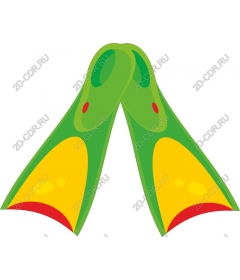  Bright fins for swimming