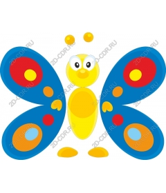  Bright butterfly