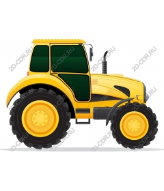 Yellow Tractor