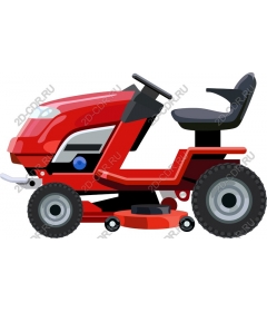 Mower Red Riding