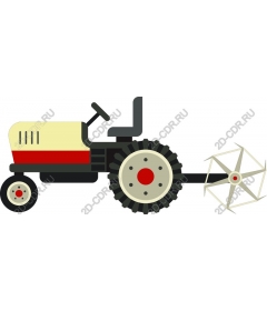 Vintage tractor