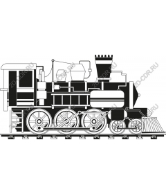 Vintage locomotive