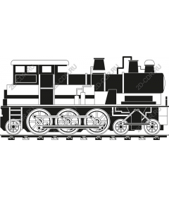  Classic steam locomotive