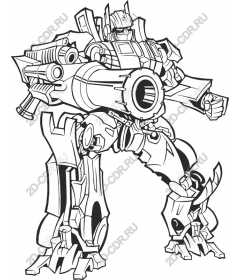  Futuristic robot