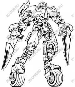  Futuristic robot
