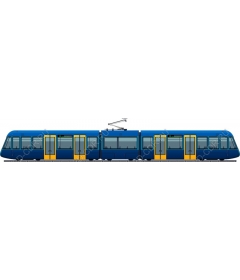  Modern electric tram