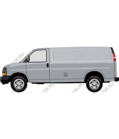  Modern cargo van