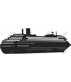  A luxury cruise liner