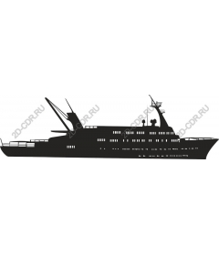  A luxury cruise liner