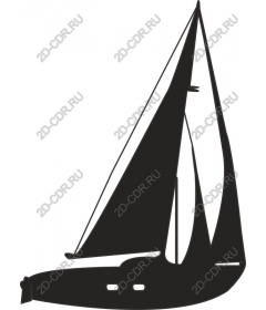  Elegant sailing boat