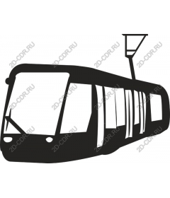  Elegant modern tram