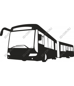  Modern city bus