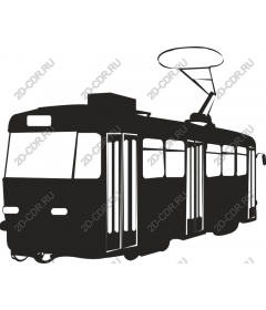  Classic vintage tram