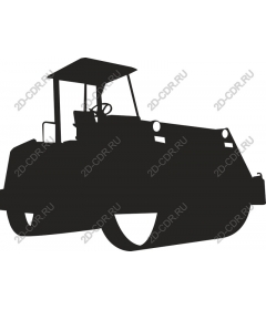  Heavy road roller