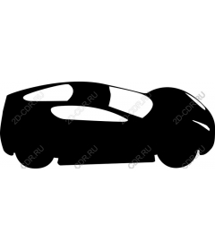 Элегантный современный автомобиль