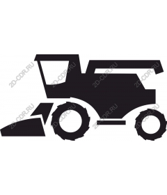 The modern combine harvester
