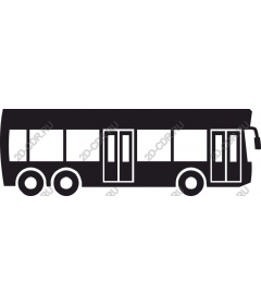 Modern city bus
