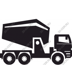 Concrete mixer truck