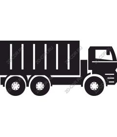 Truck for waste disposal