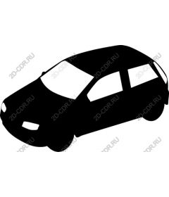 Элегантный черный автомобиль