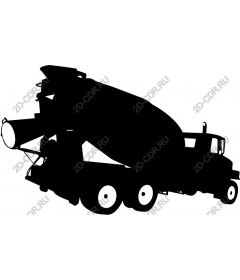 Concrete mixer truck
