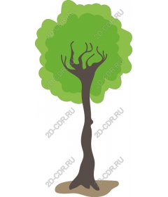  Stylized tree