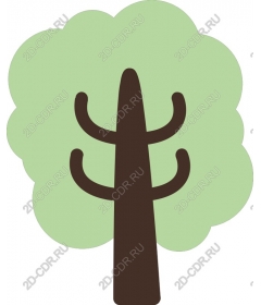  Stylized tree