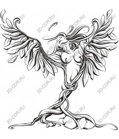  Embrace nature - Elegant woman and nature