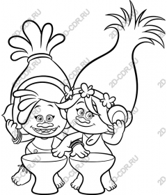  Charming playful character
