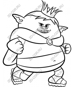  Bizarre cartoon Ogre