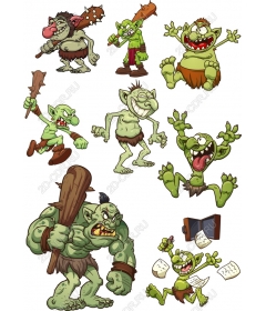 A set of playful Goblin