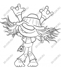 Playful, quirky character