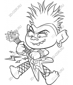 Punk rock Goblin guitarist