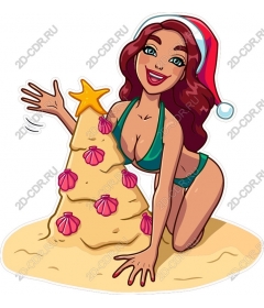  Beach Christmas mood