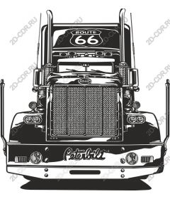 Route 66 Peterbilt Truck