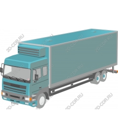  Heavy transport truck